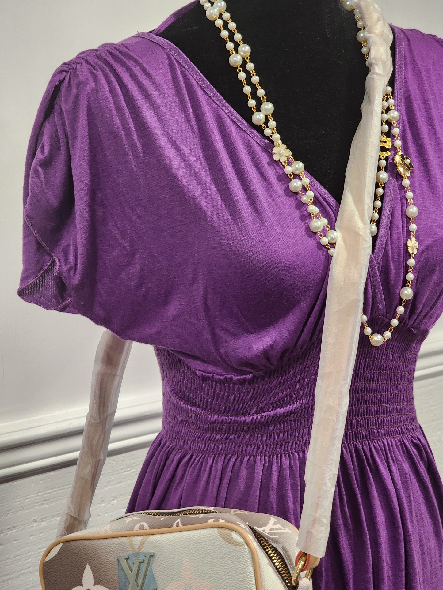 Soft Purple Summer Dress