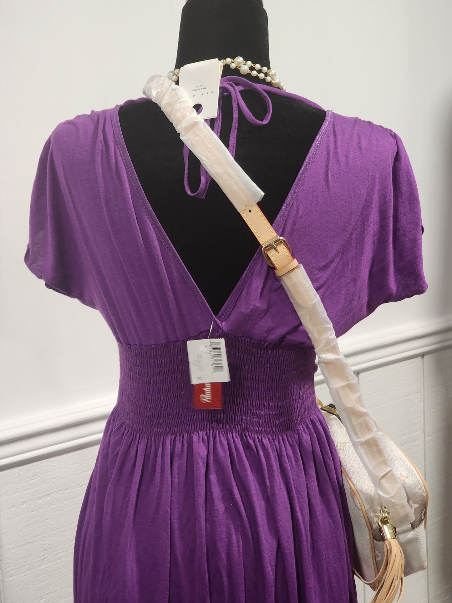 Soft Purple Summer Dress
