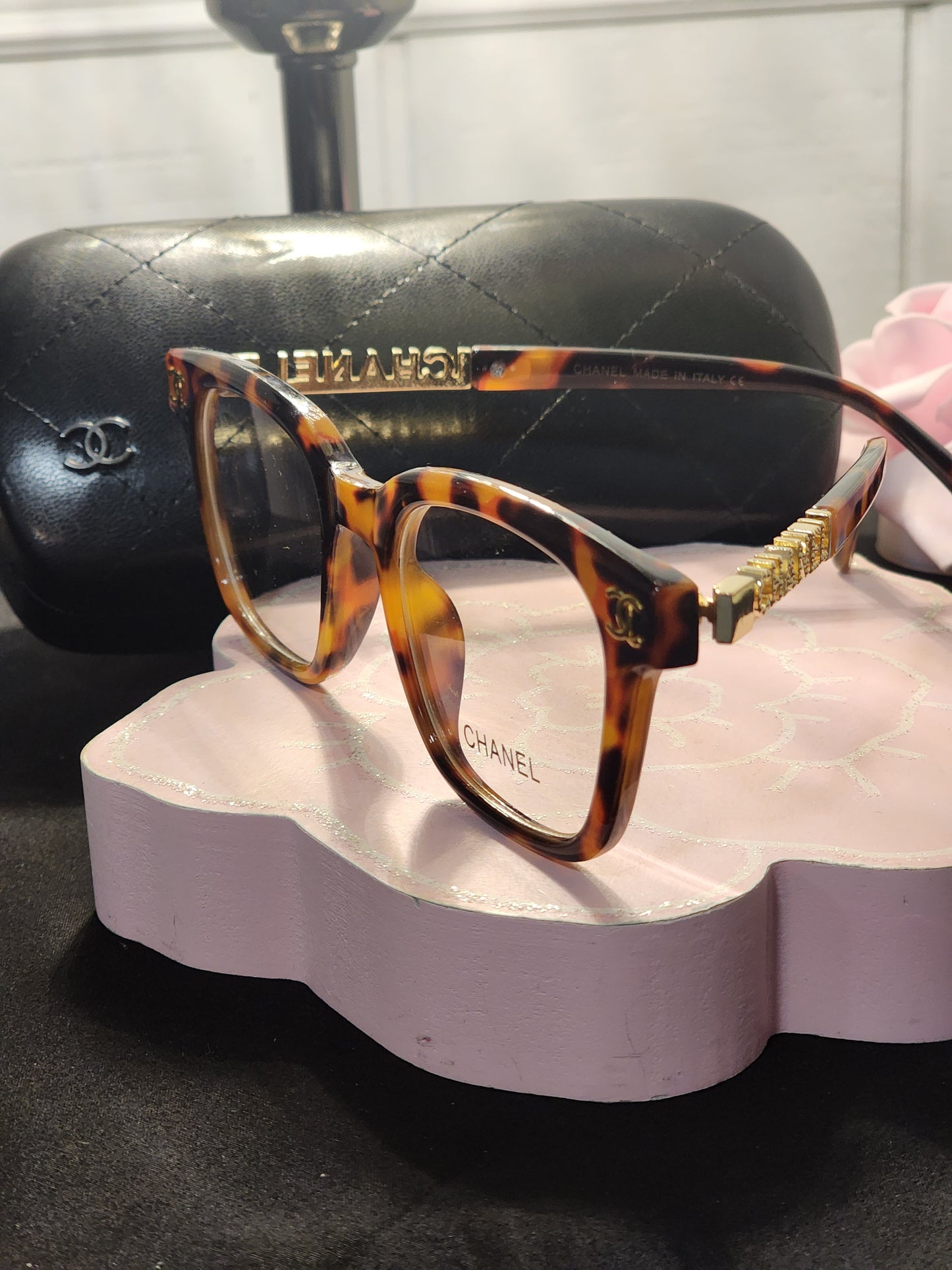 Inspired Blue Lense Glasses
