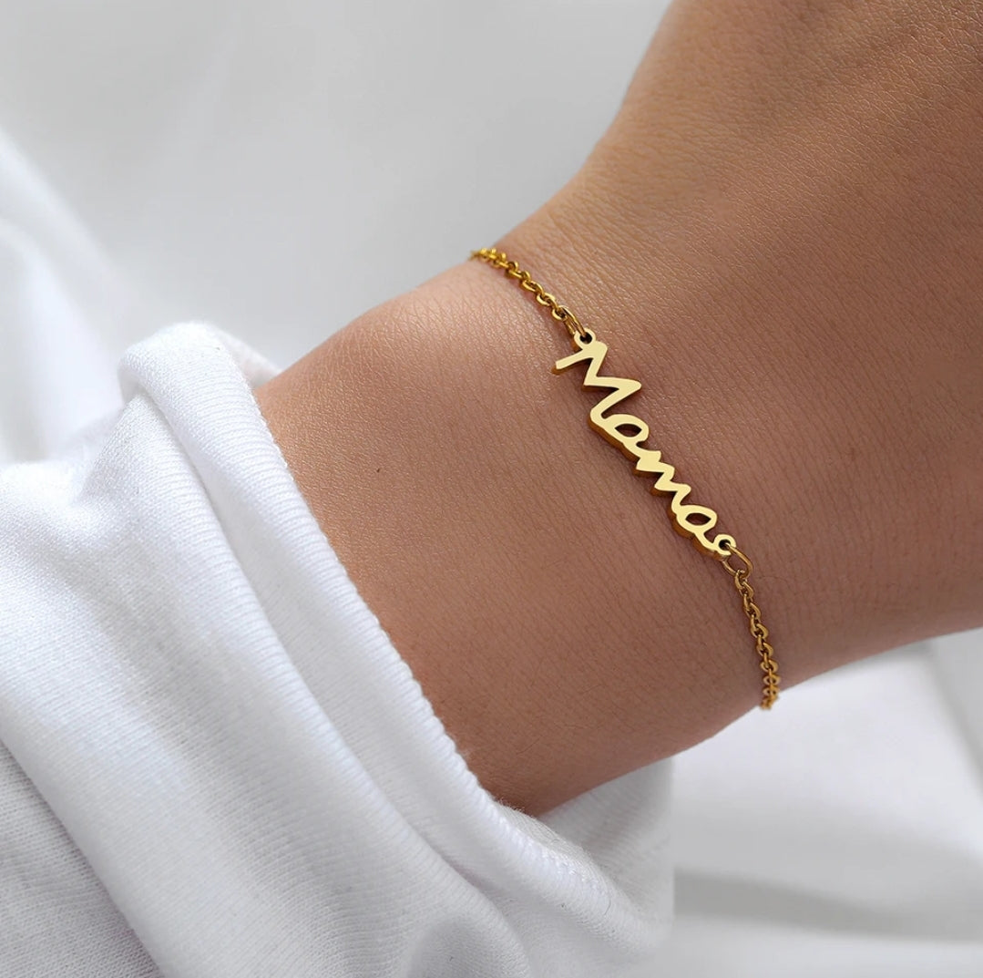 Mama Stainless Steel Necklace
