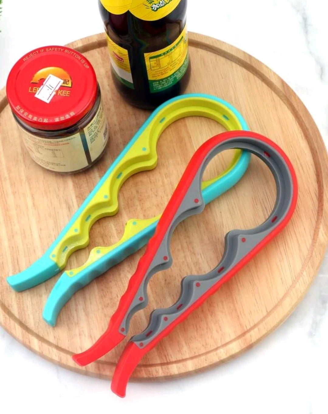 4pcs KAGDIDA Bottle Can & Jar Opener 4-in-1 / 5-in-1 / 6-in-1