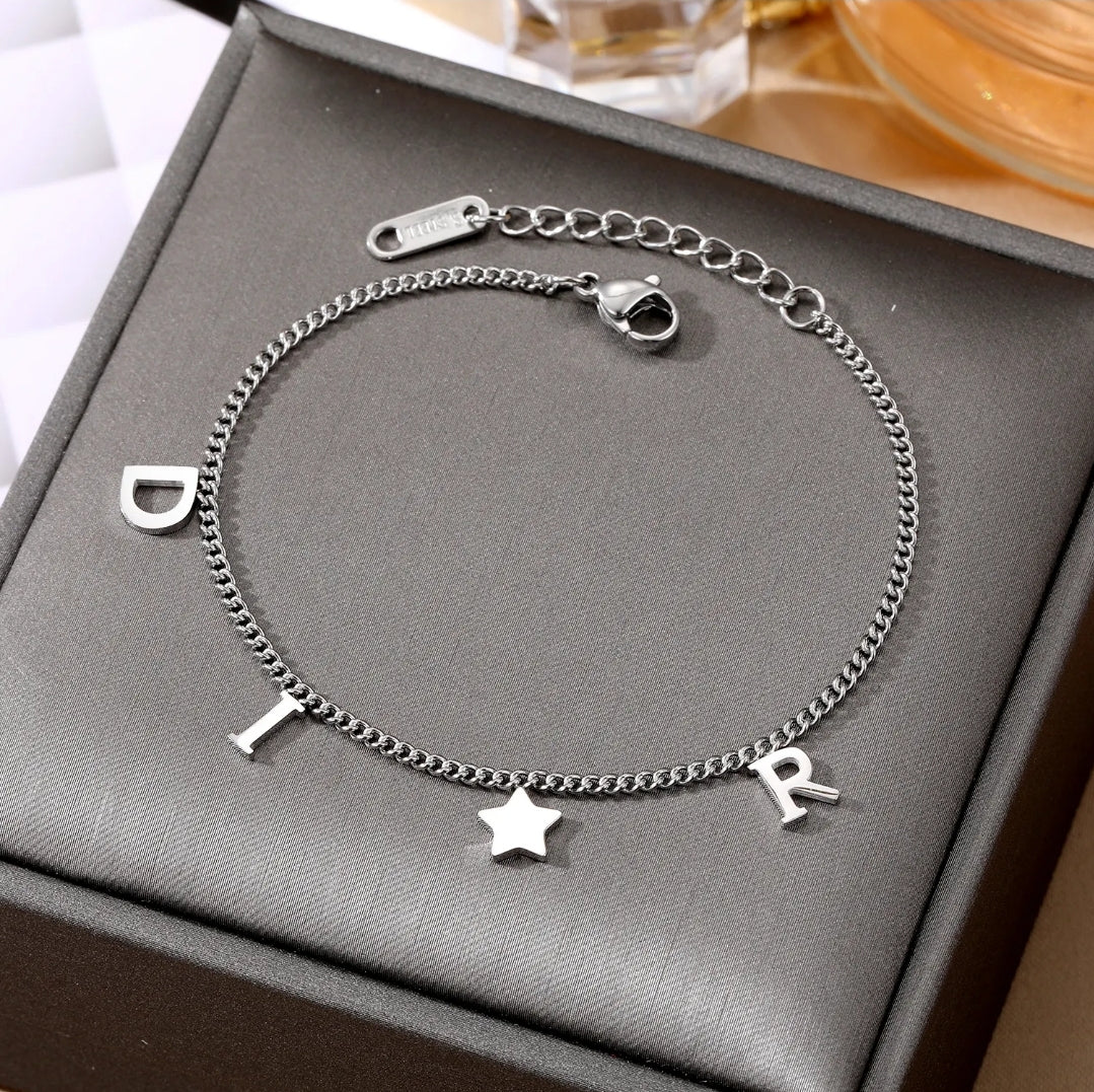 Fashion Inspired Stainless Steel Gold and Silver Anklets