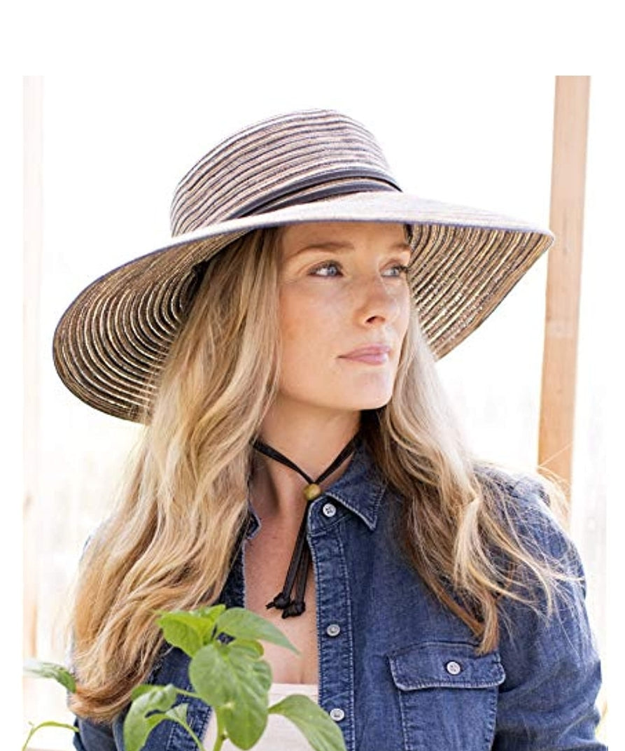 Women's Slogger Braided Hat's, UPF 50+ (Available in Duo Gray or Light Brown