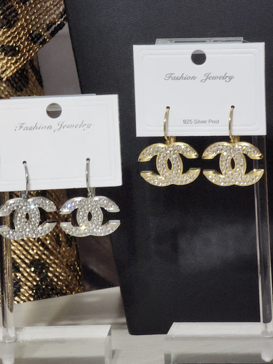 Inspired Gold or Silver Earrings