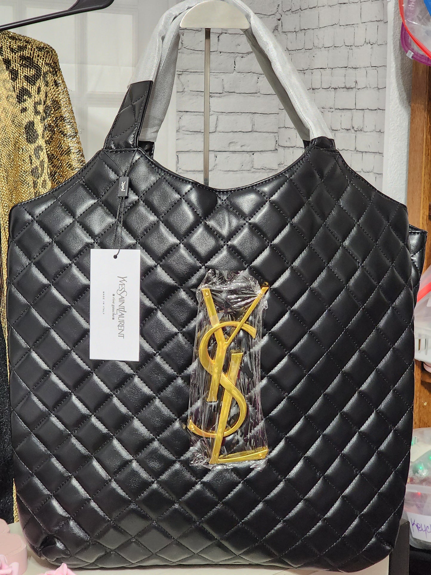 Inspired By Black Leather Handbags