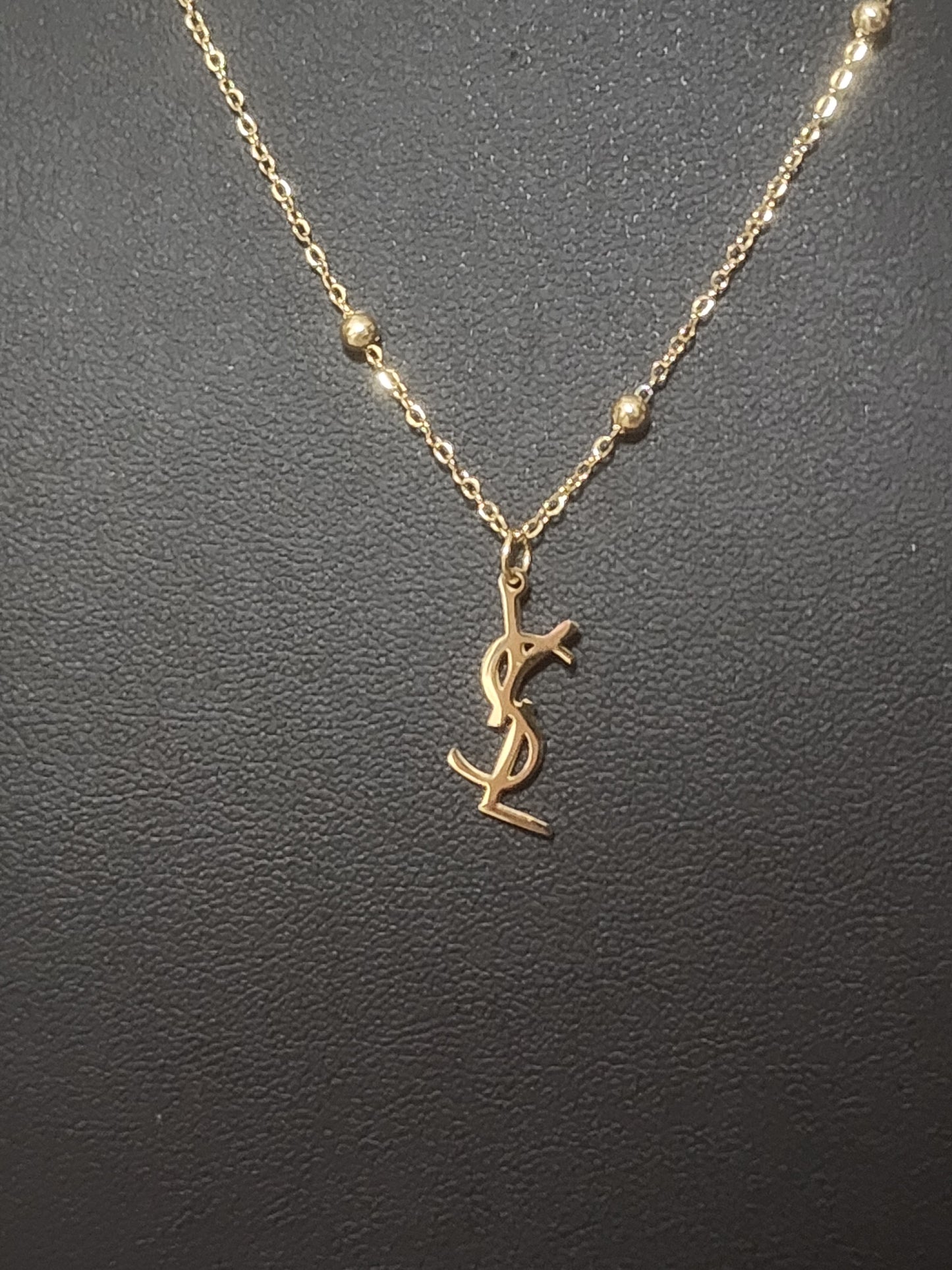 Inspired Gold Stainless Steel Necklace