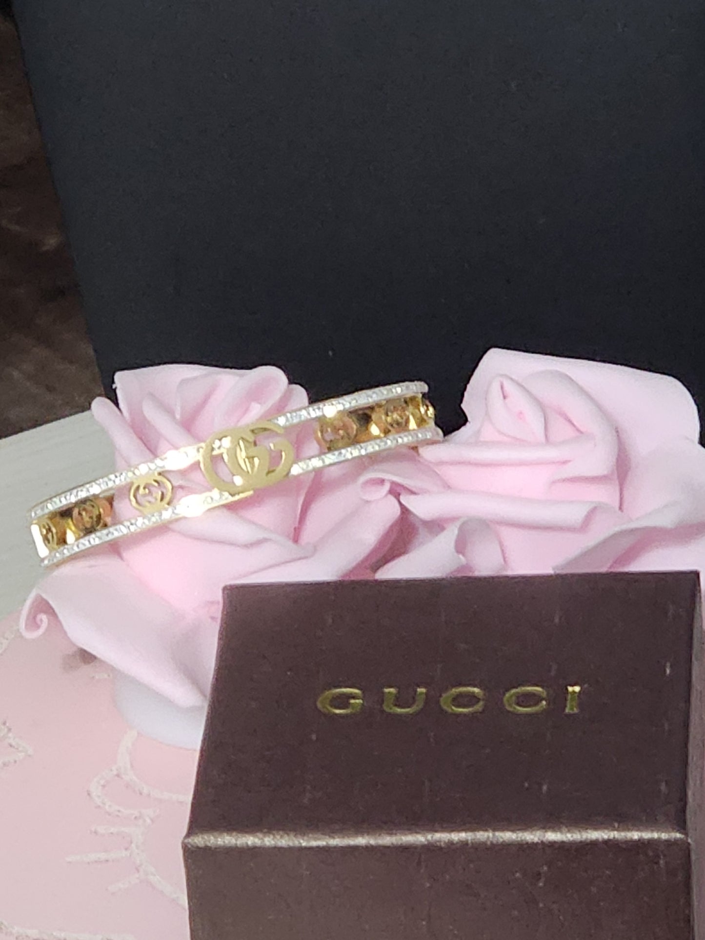 Inspired Rose Gold or Gold Stainless Steel Bracelets