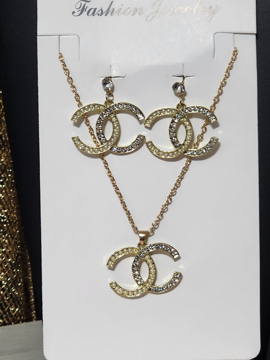 Fashion Inspired Necklace with Earrings Sets