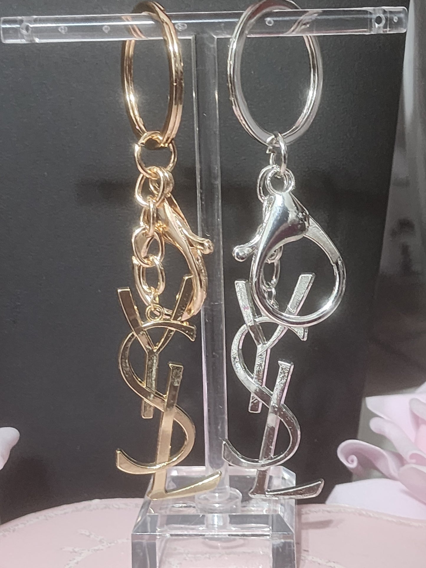 Inspired Gold or Silver Bag Charms/Keychain