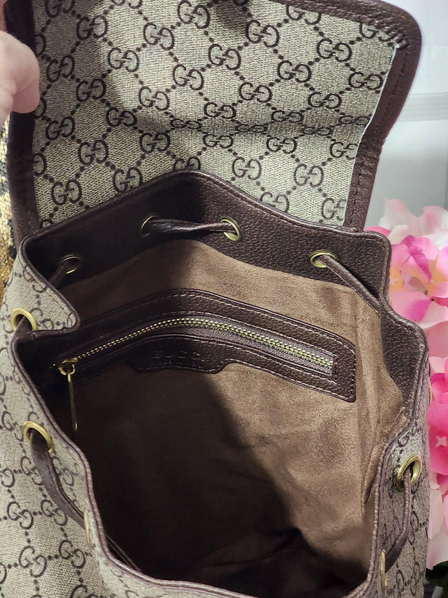 Inspired Brown Backpack (Now on SALE)