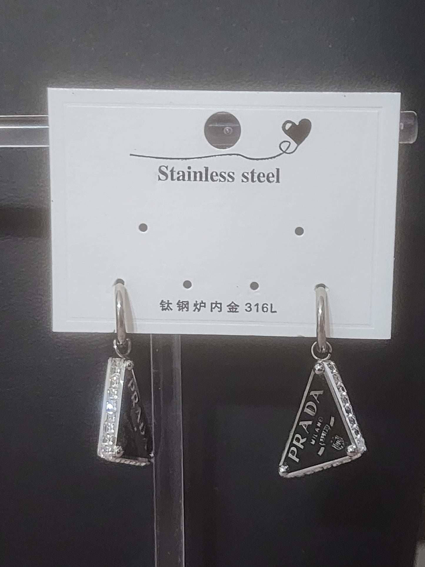 Inspired By Stainless Steel Earrings