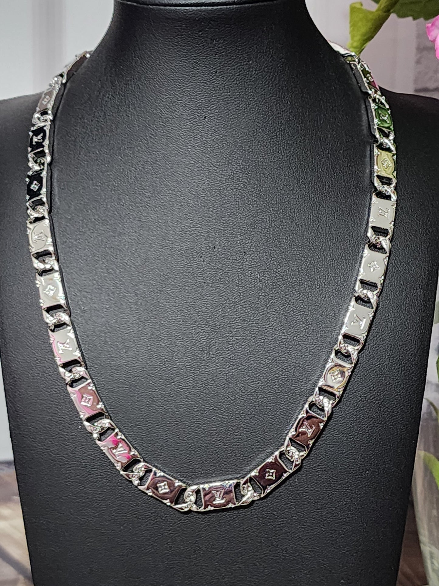 Inspired Silver Stainless Steel Necklace