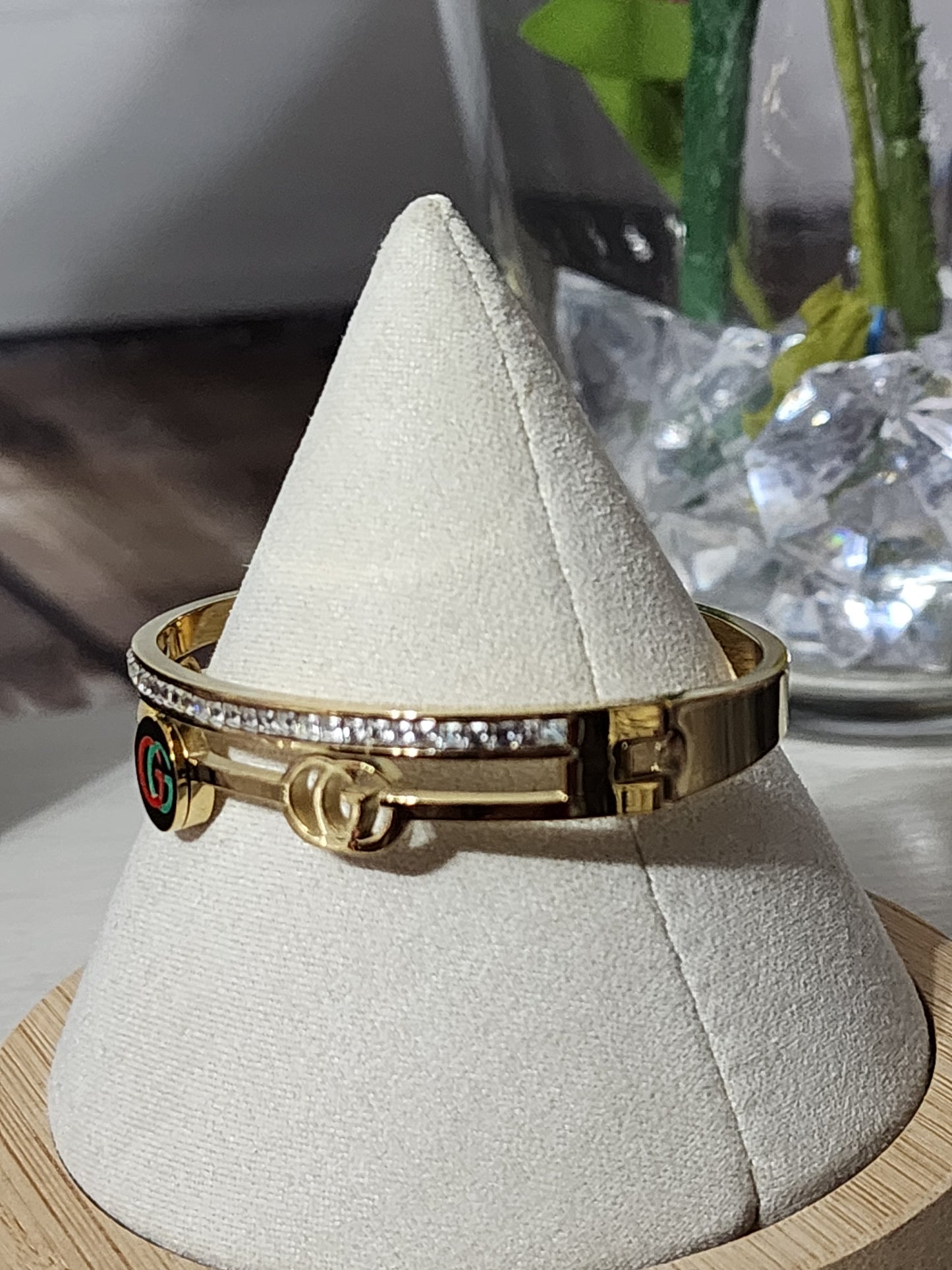 Inspired Gold Stainless Steel Bracelet