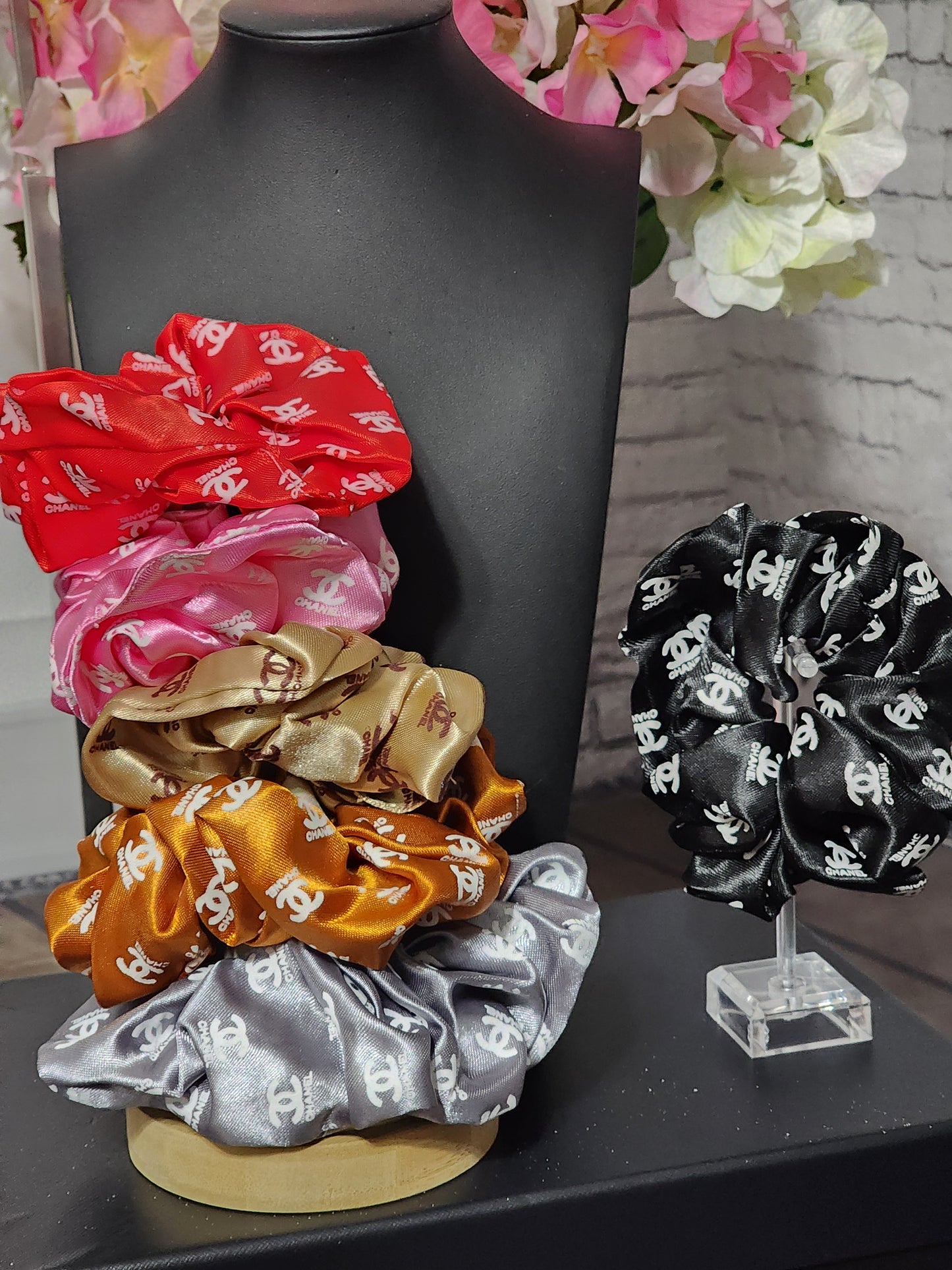 Inspired Hair Scrunchies/Bows