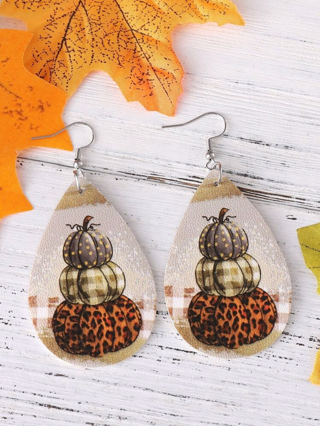 Thanksgiving & Harvest Pumpkin Earrings