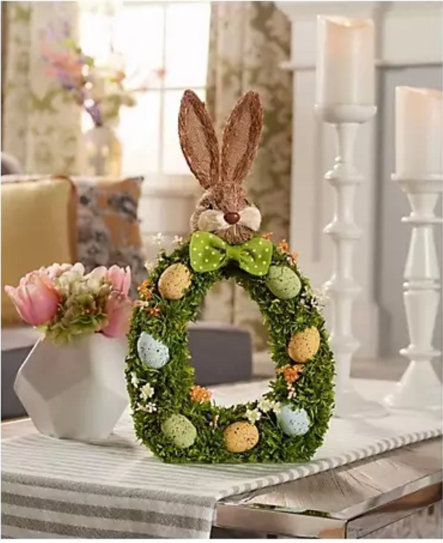Easter Bunny Wreath Stand