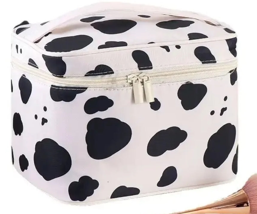 Cow Pattern Toiletry Bag