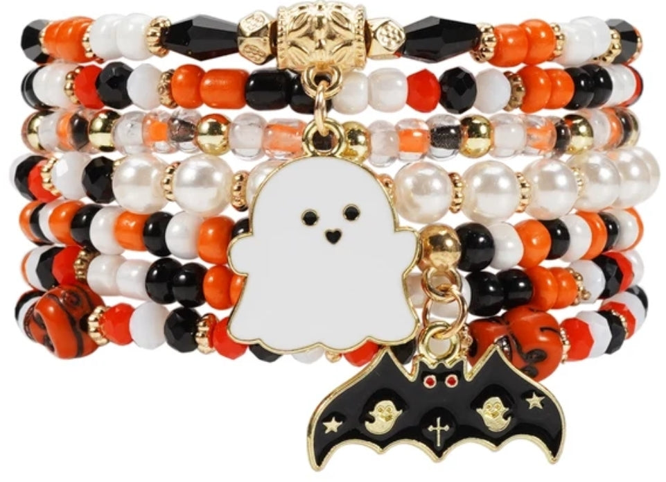 Halloween Stack Bracelets