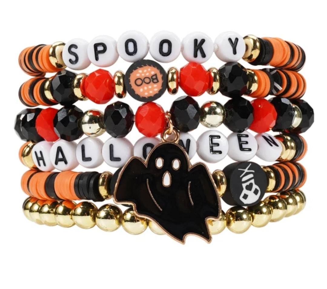 Halloween Stack Bracelets