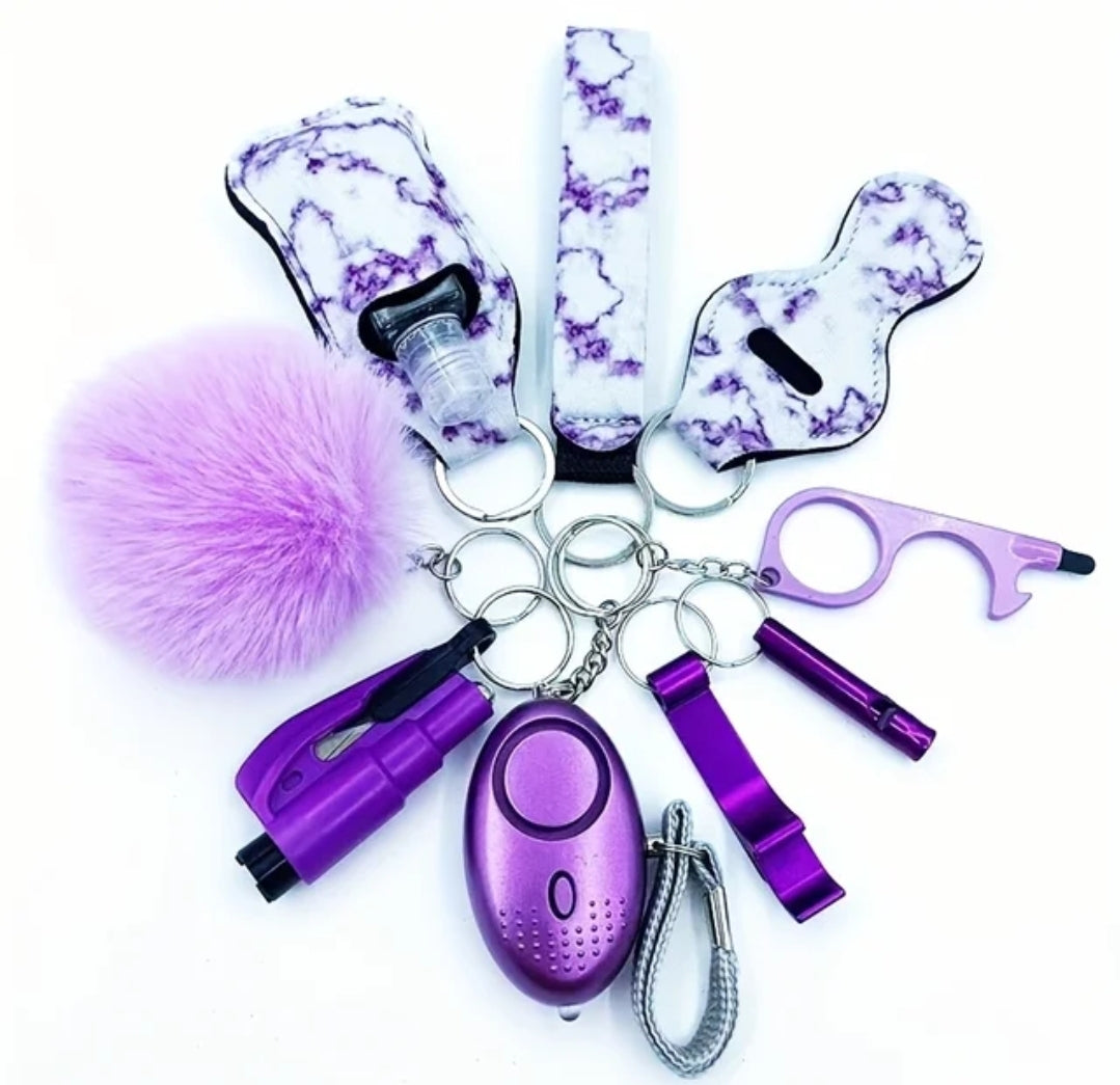 Safety Keychain FULL SET