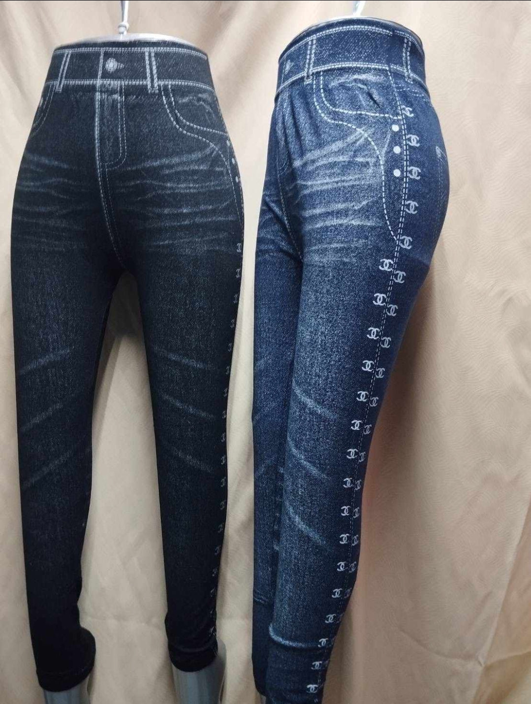 NEW Women's Inspired Denim Leggings