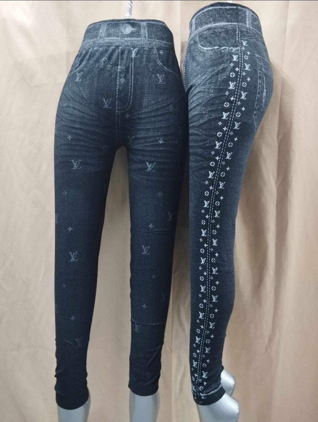 NEW Women's Inspired Denim Leggings