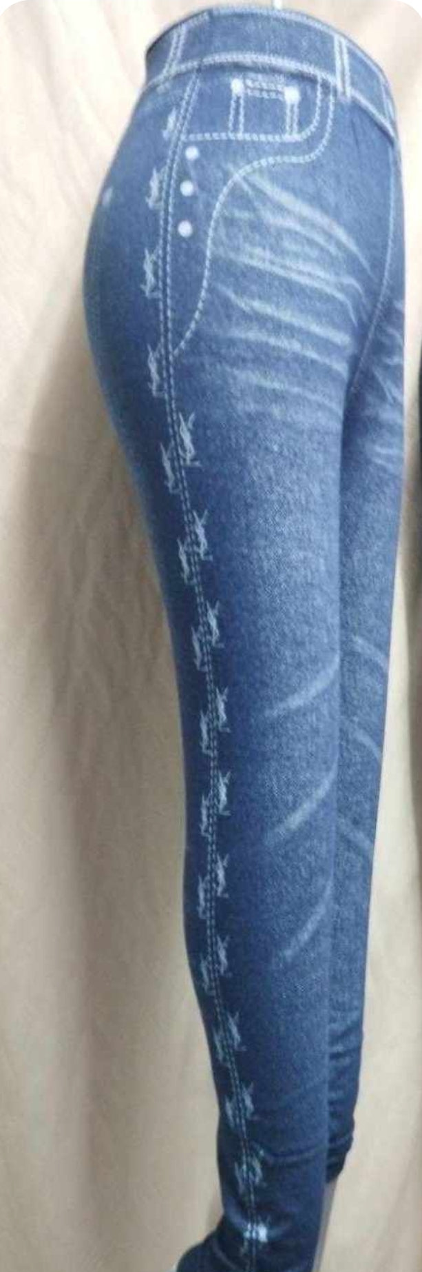 NEW Women's Inspired Denim Leggings