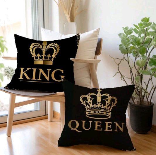 King, Queen 2pcs Pillow Cases