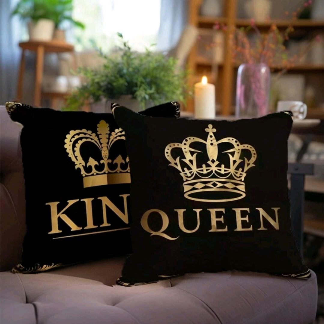 King, Queen 2pcs Pillow Cases