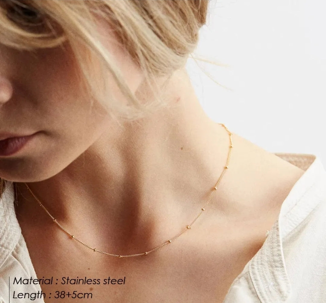 Stainless Steel Multi-Layer Necklace