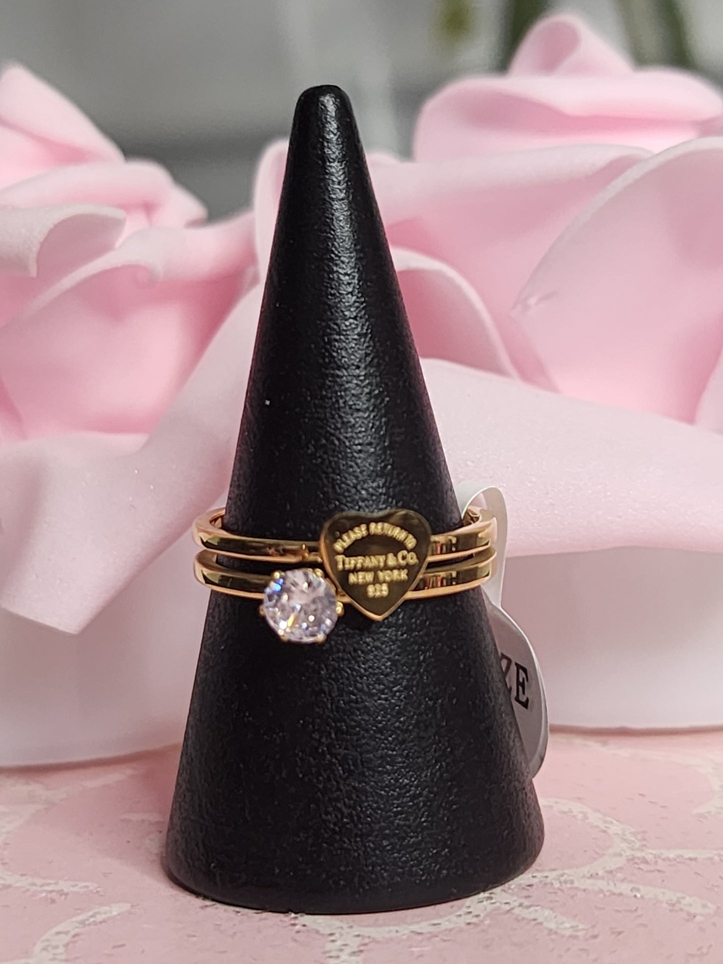 Inspired Stainless Steel or Silver Rings Rings