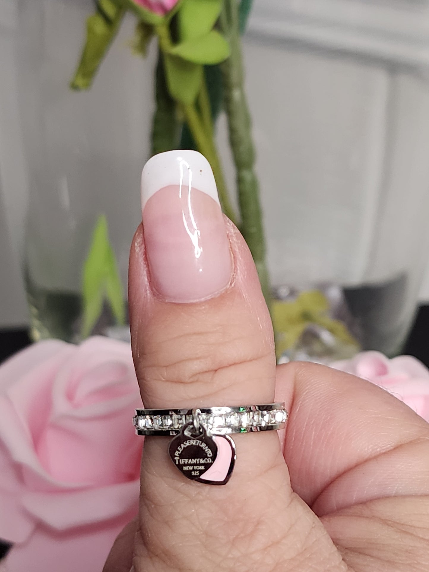 Inspired Stainless Steel or Silver Rings Rings