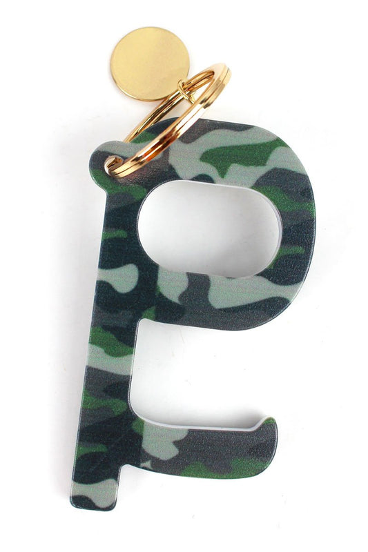 CAMO NO TOUCH STYLUS KEYCHAIN (CLEARANCE)