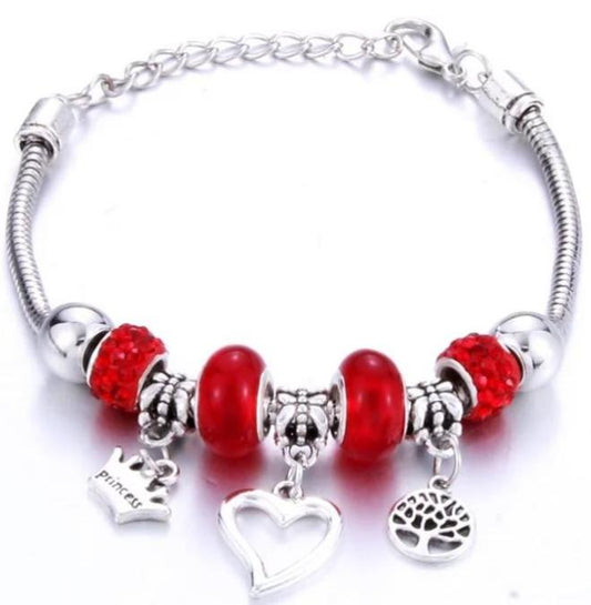 Charm Bracelets - Red or White