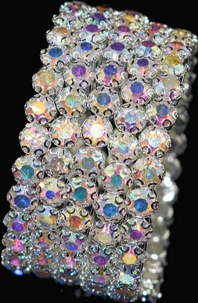 Coil with AB Crystal, Fashion Bridal Bracelets