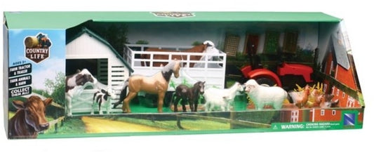 Country Life, Farm Animals Deluxe Set