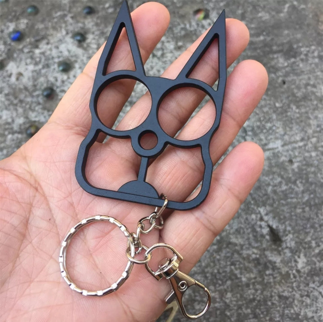 Safety Cat Keychains (Available in Black, Bronze, Pink, Teal or Purple)